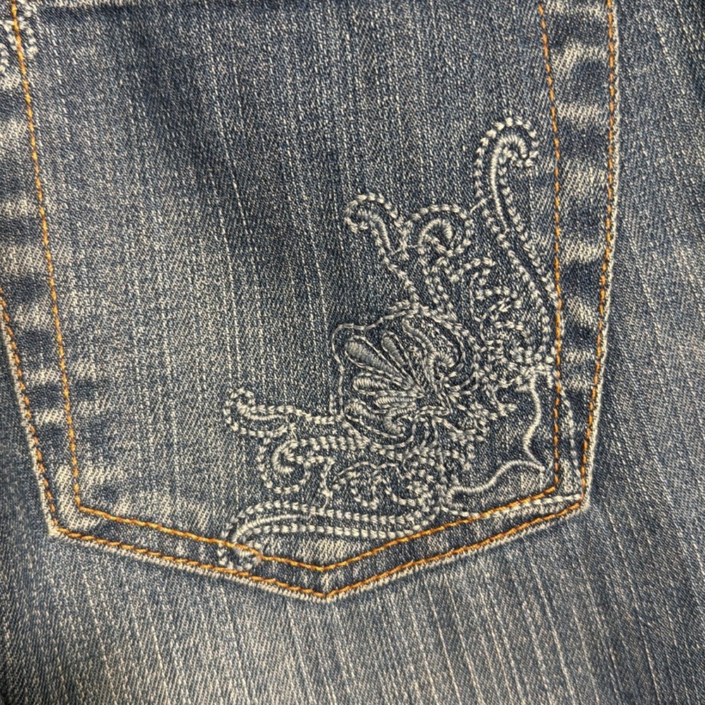 Lucky Brand jeans women cropped‎  size 8 29 Blue Ankle Cropped Jeans medium wash - Picture 4 of 14